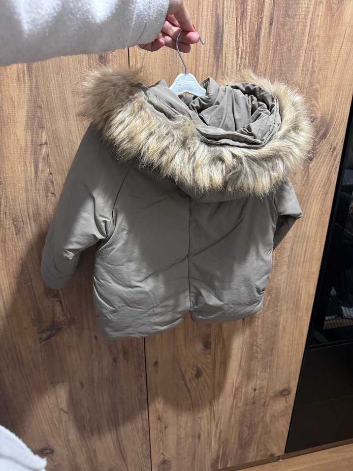 Zara Kürklü Mont - Görsel 2