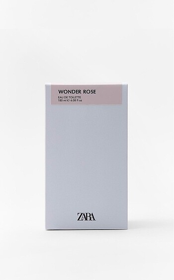 Zara Zara Wonder Rose 180 Ml Parfüm