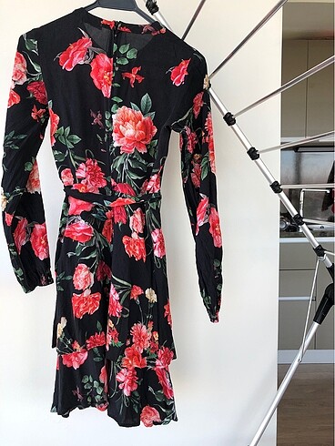 Orsay pamuklu çiçek desenli elbise - Görsel 2