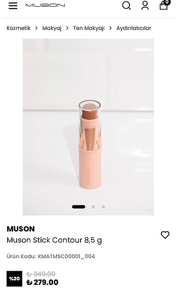 Diğer Muson Stick Contour 8,5 g