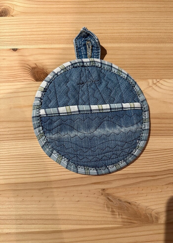 El yapımı özgün tasarım mutfak tutacağı - Görsel 2