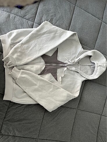 s Beden Koton yıldızlı sweatshirt