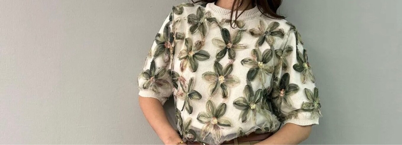 Zara Papatya nakış kazak