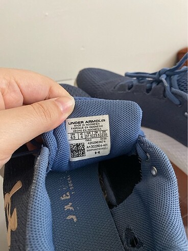 37,5 Beden mavi Renk Under Armour Spor ayakkabı