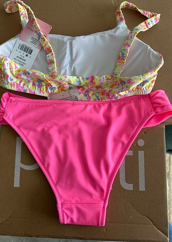 Penti Penti Pembe Bikini Fırfırlı 36 beden