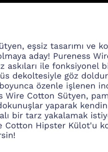 Penti Penti Bej balenli pamuklu 85B Sütyen
