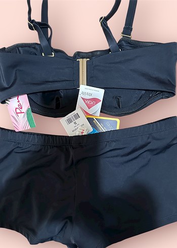 diğer Beden Penti şortlu straplez bikini takımı 80B üst 36 beden alt