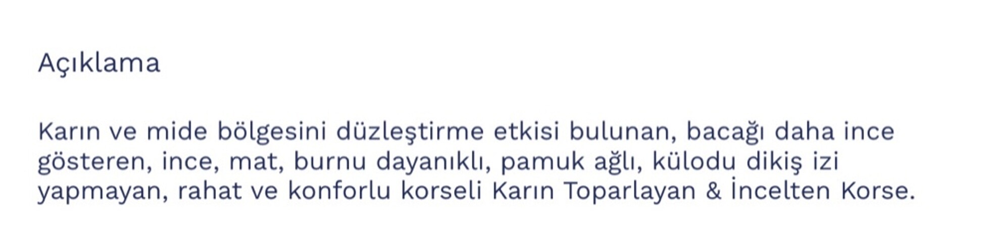 Penti toparlayıcı korse etKili XL BEDEN 4 numara kilotlu çorap - Görsel 3