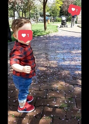 Erkek bebek gomlek