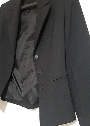 Siyah slim fit ceket 