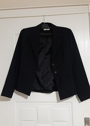 Zara Siyah slim fit ceket 