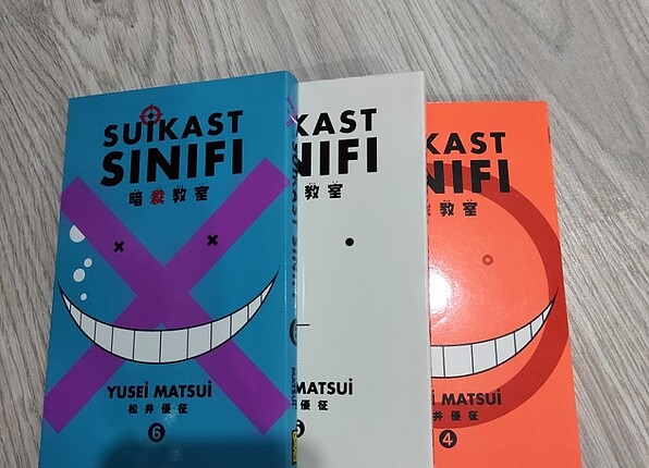 Suikast sınıfı manga