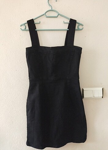 Denim kot elbise
