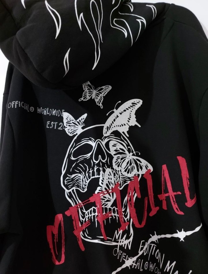 baskılı sweatshirt - Görsel 3