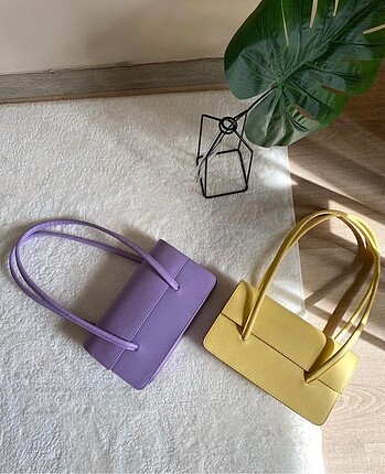 Sarı Mango Model ve Mavi Gondol Model Çanta