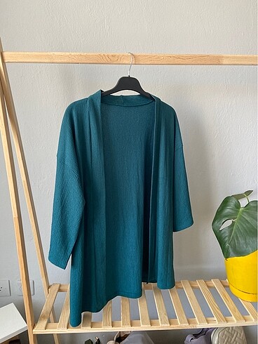 Zümrüt Yeşili Kimono