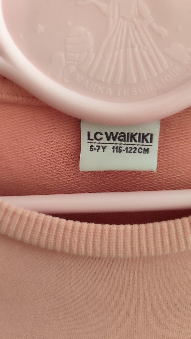 Pembe Uzun Kollu Elbise - Görsel 2