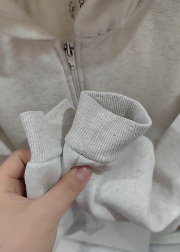 Erkek kız Çocuk Kapüşonlu Fermuarlı Sweatshirt - Görsel 7