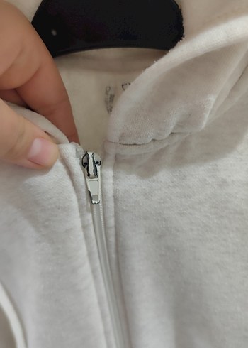 Erkek kız Çocuk Kapüşonlu Fermuarlı Sweatshirt - Görsel 4