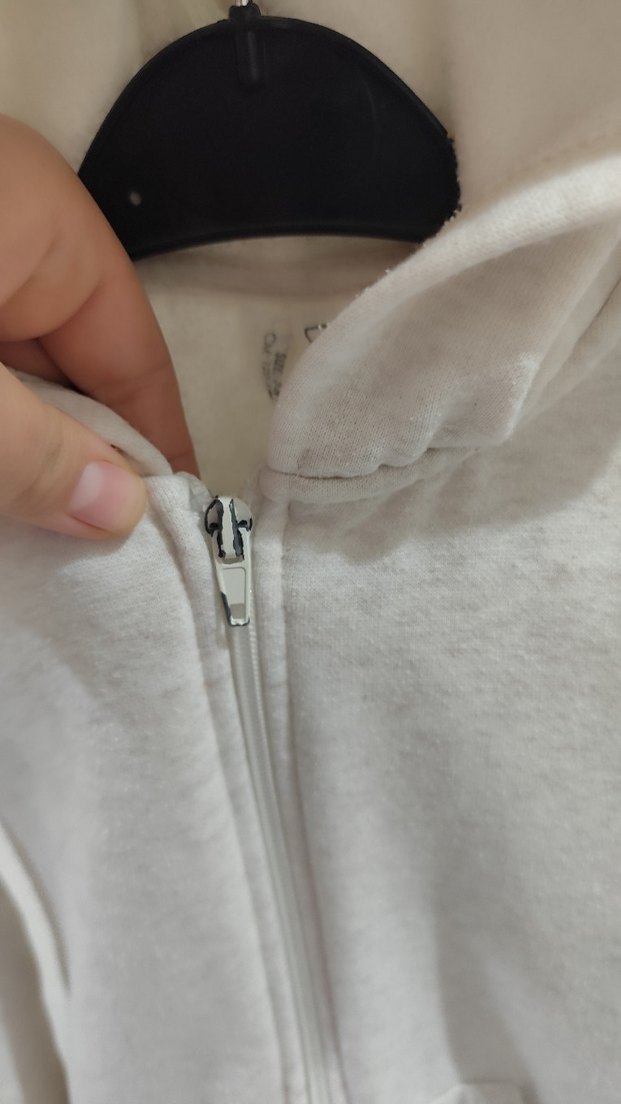 Erkek kız Çocuk Kapüşonlu Fermuarlı Sweatshirt - Görsel 4