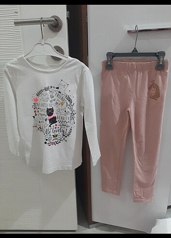 5 Yaş Beden beyaz Renk 4-5 yaş Lc waikiki takım