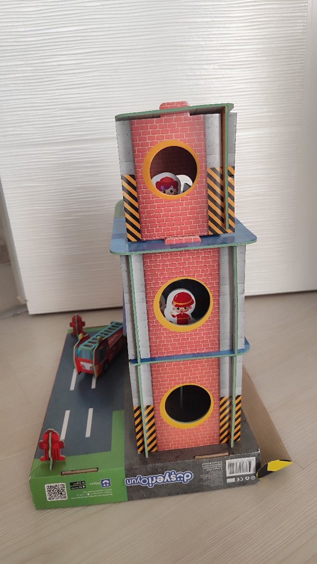 Renkli 3D İtfaiye Eğitim Oyuncağı - Görsel 4