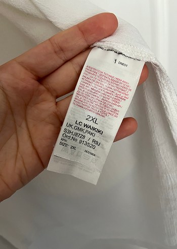 Düğmeli Beyaz Keten Kadın Gömlek - Görsel 4