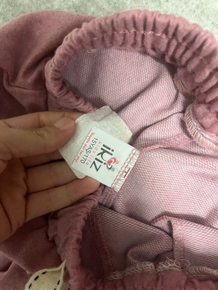 Pembe çocuk pantolon - Görsel 3