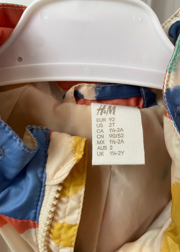 Orijinal H&M yağmurluk 
 - Görsel 2