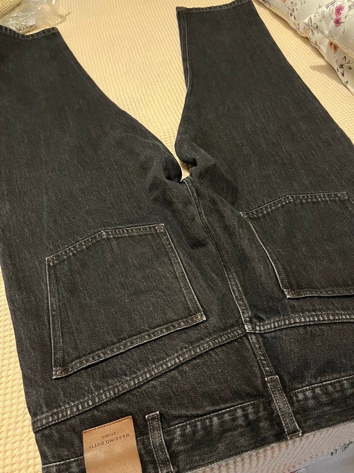 Massimo Dutti Siyah Denim Jean — görsel 6/12