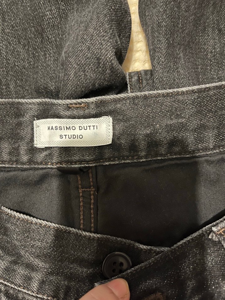 Massimo Dutti Siyah Denim Jean — görsel 5/12