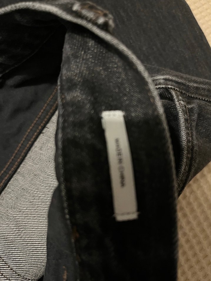 Massimo Dutti Siyah Denim Jean — görsel 3/12
