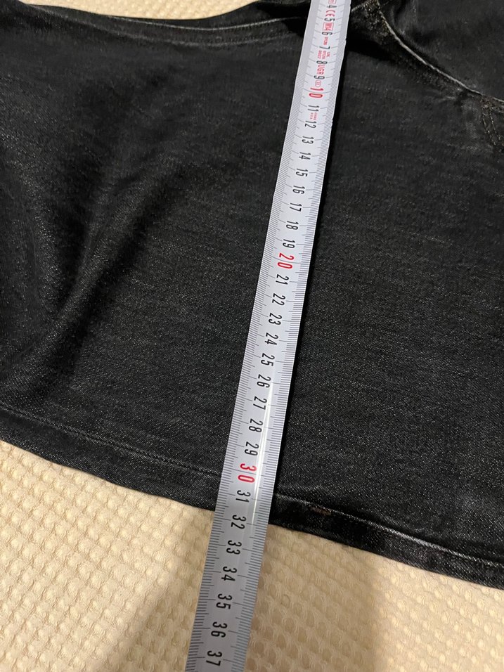 Massimo Dutti Siyah Denim Jean — görsel 7/12