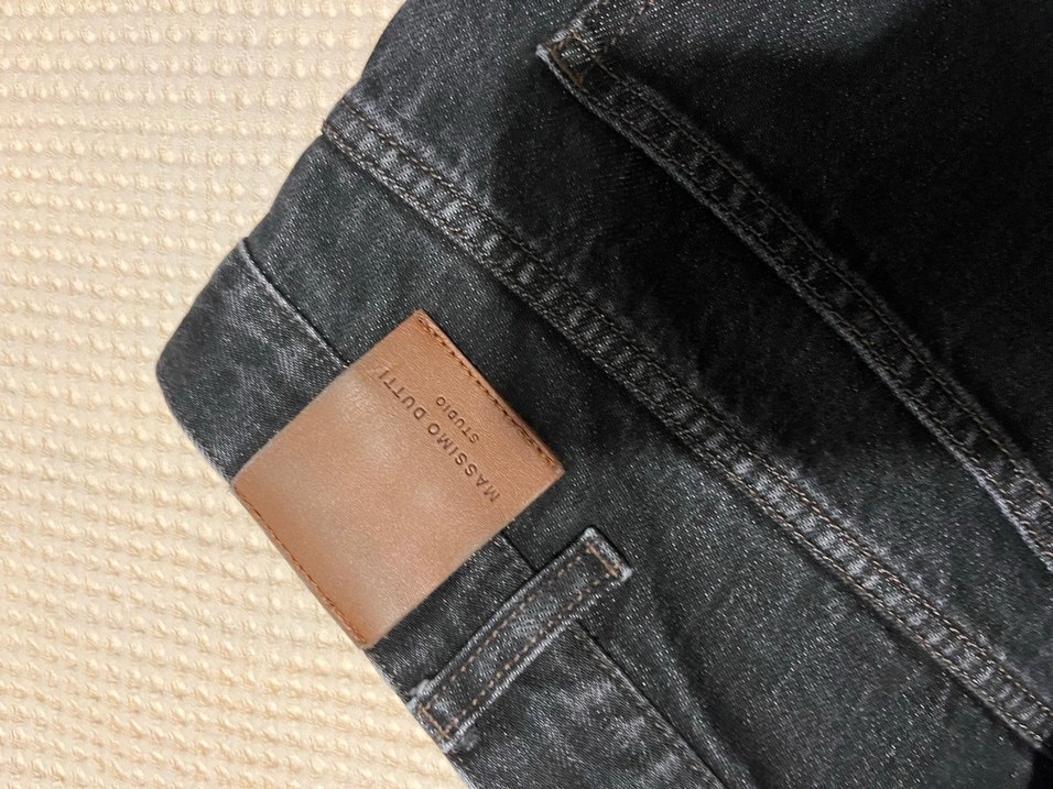 Massimo Dutti Siyah Denim Jean — görsel 2/12