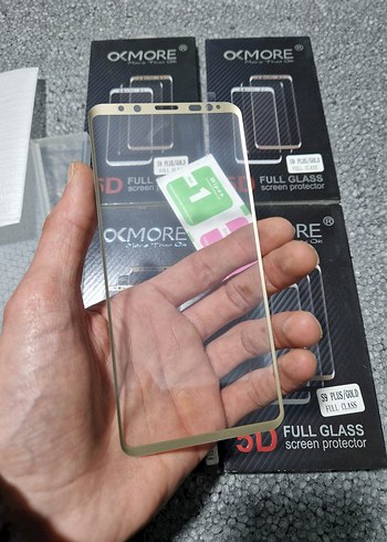 Samsung S9 plus kavisli ekran koruyucu 4 adet gönderilecektir - Görsel 2