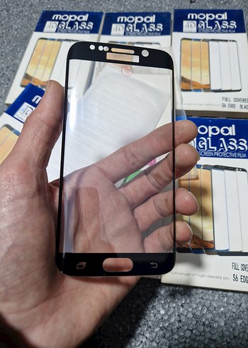 Samsung S6 edge kavisli ekran koruyucu 6 adet gönderilecektir - Görsel 2