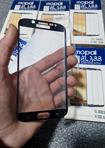 Samsung S6 edge kavisli ekran koruyucu 6 adet gönderilecektir - Görsel 3