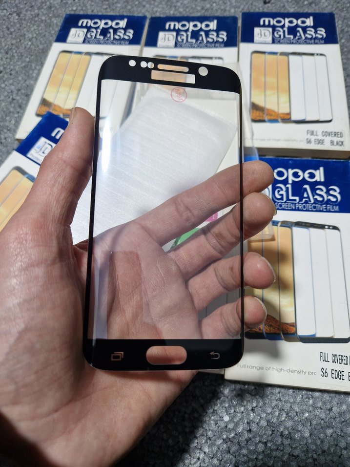 Samsung S6 edge kavisli ekran koruyucu 6 adet gönderilecektir - Görsel 2