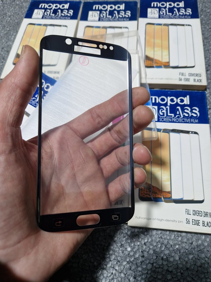 Samsung S6 edge kavisli ekran koruyucu 6 adet gönderilecektir - Görsel 3