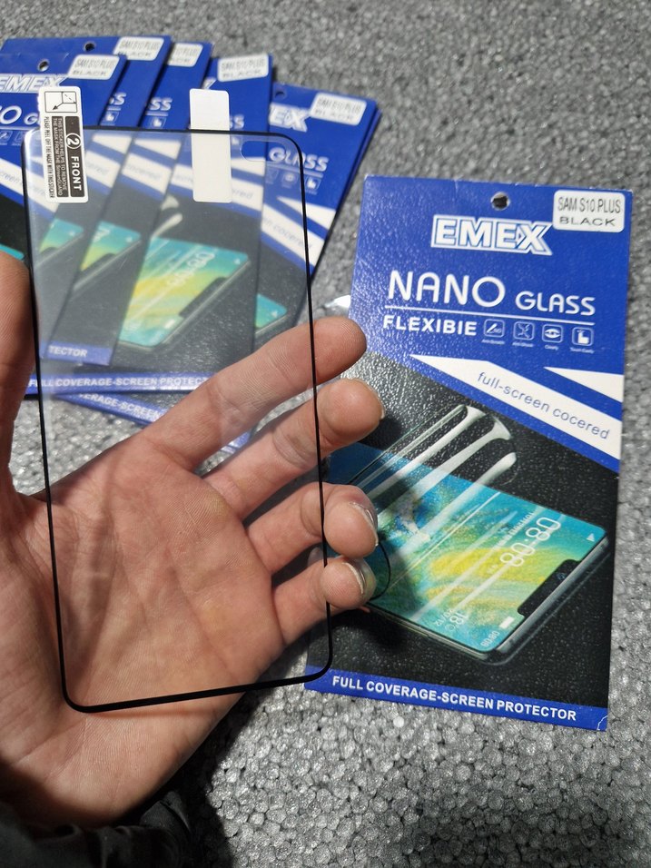 Samsung S10 Plus kavisli ekran koruyucu 7 adet gönderilecektir - Görsel 2