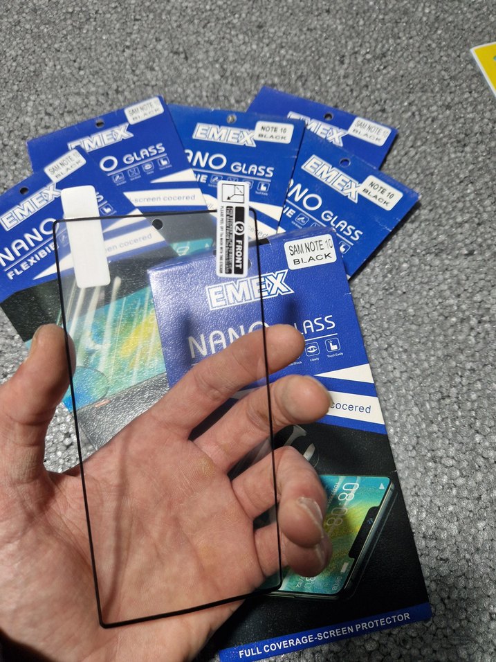 Samsung S10 Plus kavisli ekran koruyucu 7 adet gönderilecektir - Görsel 3