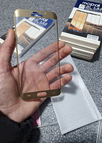 S6 edge plus kavisli ekran koruyucu 7 adet gönderilecektir - Görsel 3