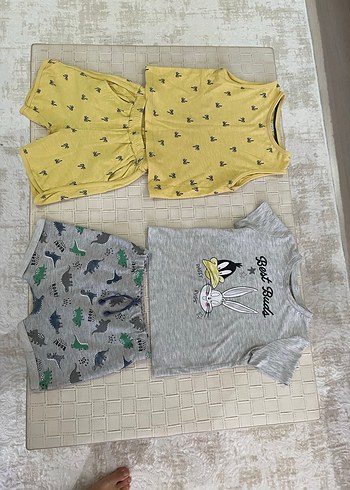 3 Yaş Beden Bebek Erkek Çocuk takımları 3 yaş
