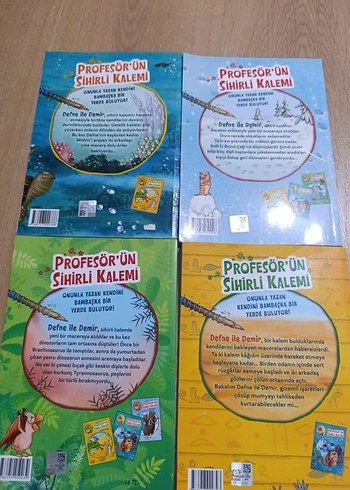 Profesör'ün Sihirli Kalemi 4'lü Çocuk Kitap Seti - Görsel 7