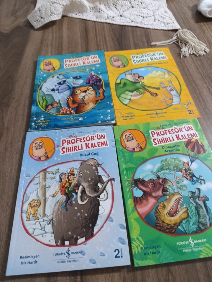 Profesör'ün Sihirli Kalemi 4'lü Çocuk Kitap Seti - Görsel 2