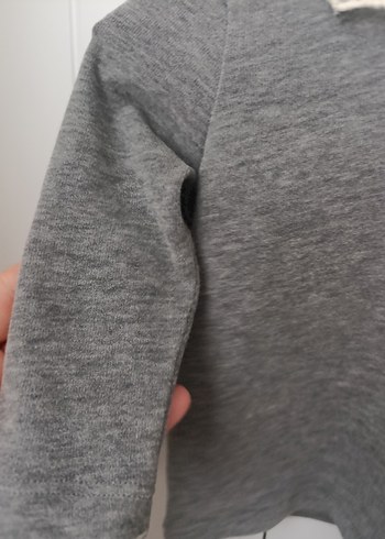 Dantel Detaylı uyku Kız bebek bluz kazak - Görsel 5