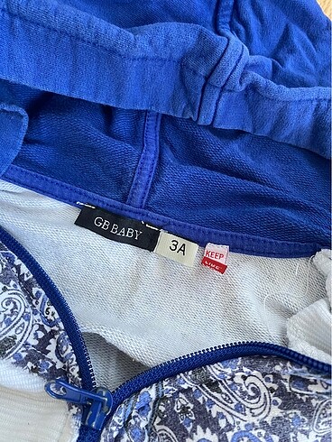 24-36 Ay Beden mavi Renk B&G store 3 yaş hırka