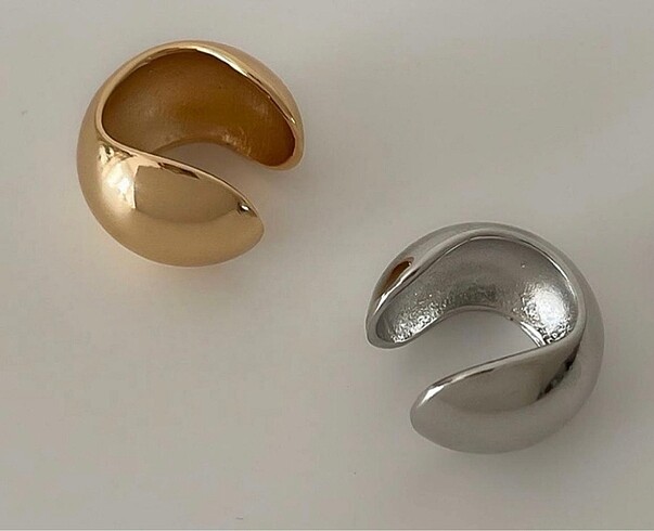 Tasarım Bombe Earcuff Gold