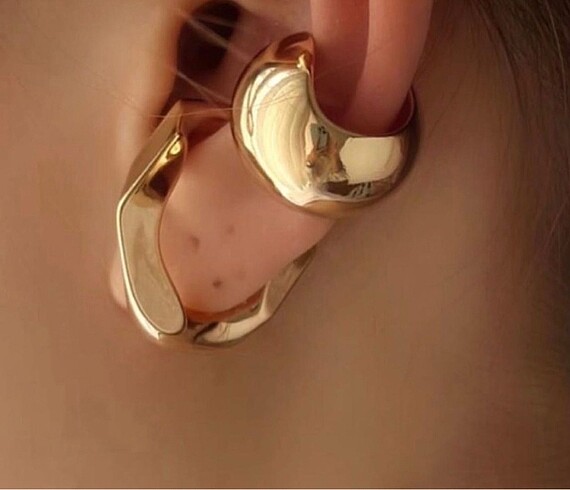  Beden Tasarım Bombe Earcuff Gold
