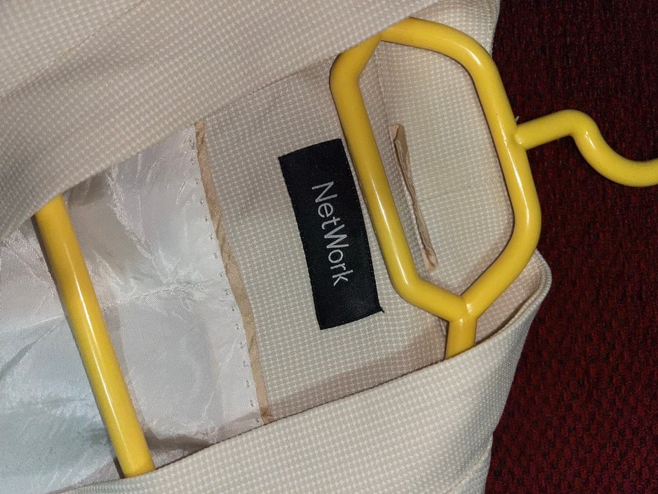 Düğmeli Kısa Kollu Beyaz Takım - Görsel 2